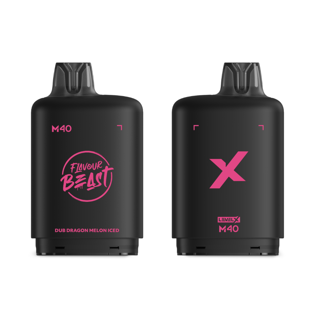 Flavour Beast Level X M Series M40 Replacement Vape Pod - 160K Puffs - 40mL