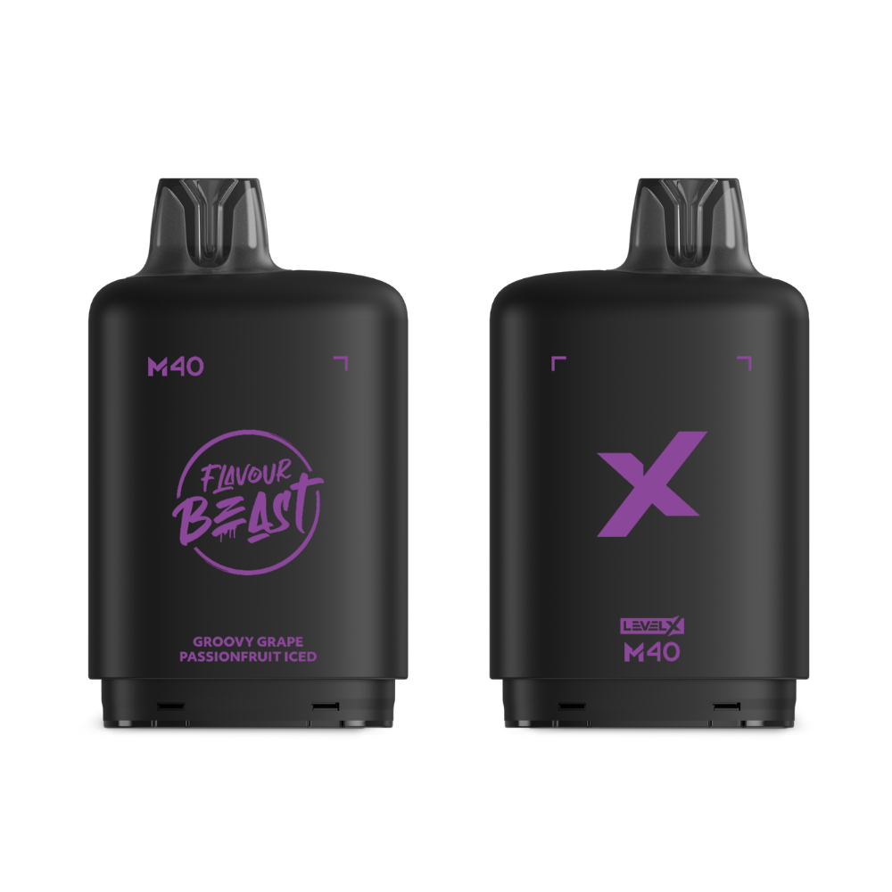 Flavour Beast Level X M Series M40 Replacement Vape Pod - 160K Puffs - 40mL