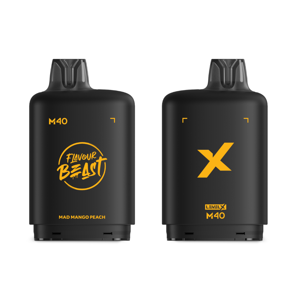 Flavour Beast Level X M Series M40 Replacement Vape Pod - 160K Puffs - 40mL