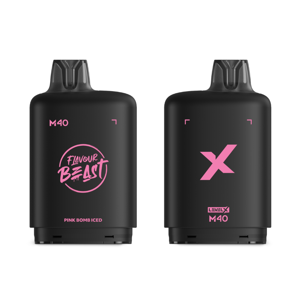 Flavour Beast Level X M Series M40 Replacement Vape Pod - 160K Puffs - 40mL