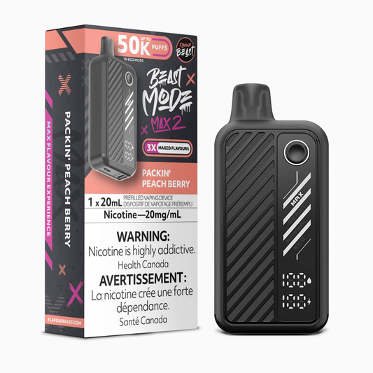 Flavour Beast Mode Max 2 - Packin' Peach Berry