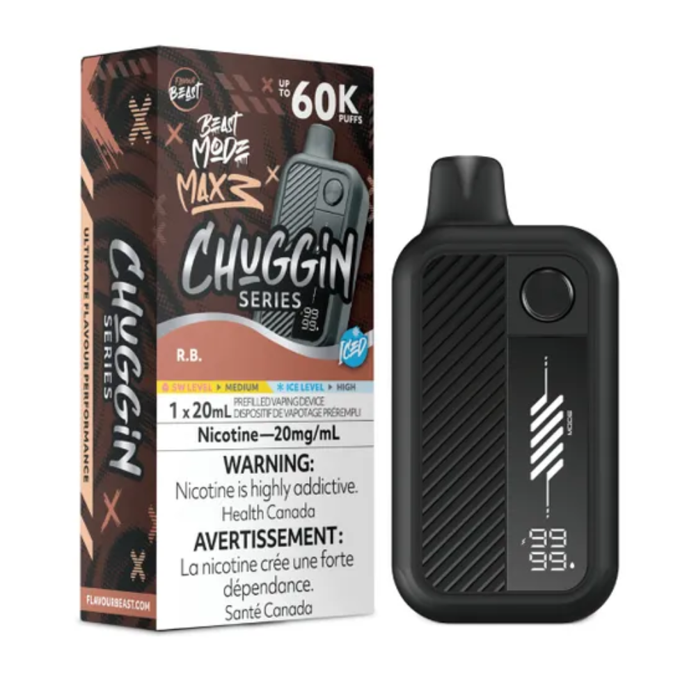 Flavour Beast Mode Max 3 Chuggin Disposable Vape - 60k Puffs - 20mg - 20ml