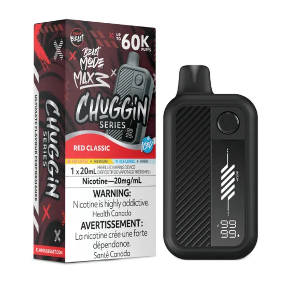 Flavour Beast Mode Max 3 Chuggin Disposable Vape - 60k Puffs - 20mg - 20ml