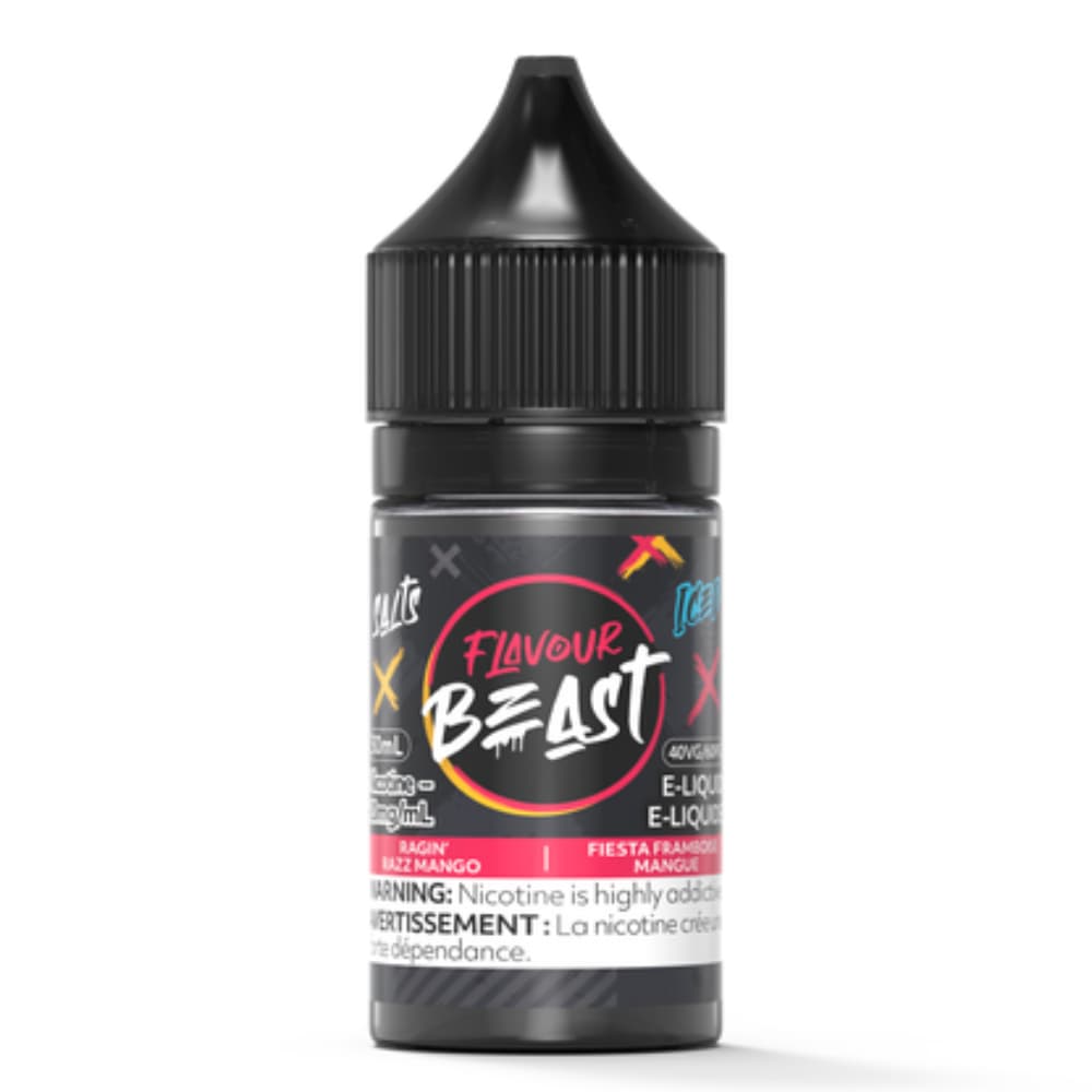 Flavour Beast Salts Iced Ragin Razz Mango 30mL 20 mg