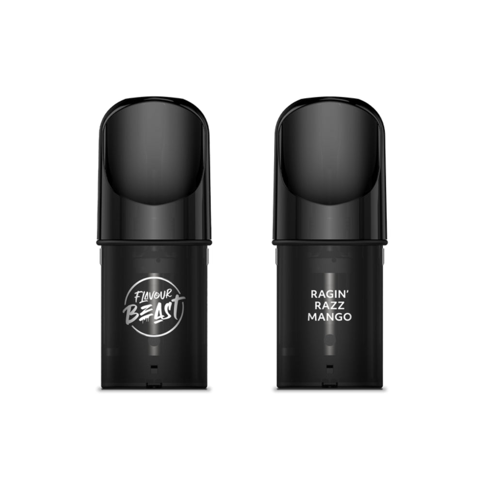 Flavour Beast Ragin' Razz Mango Pods Iced 3 x 2mL 20mg