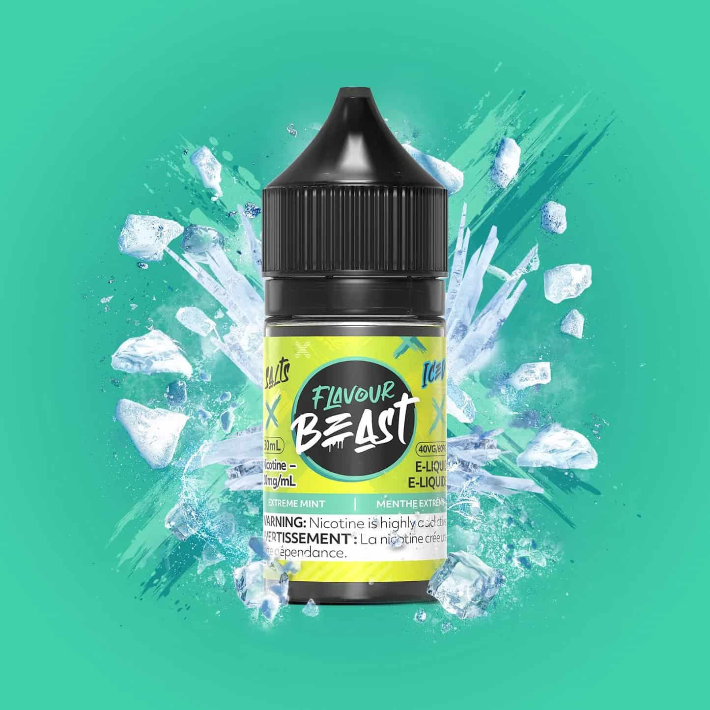 Flavour Beast Salts Iced Extreme Mint 30mL 20 mg