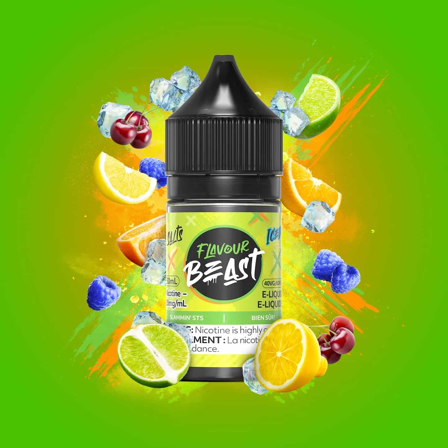 Flavour Beast Salts Iced Slammin STS 30mL 20 mg