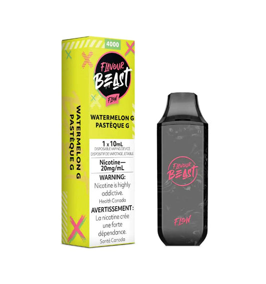 Flavour Beast Watermelon G Flow 10mL 4000 Puffs 20mg