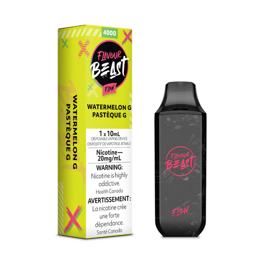 Flavour Beast Watermelon G Flow 10mL 5000 Puffs 20mg