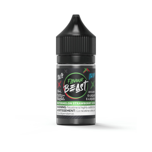 Flavour Beast Salt Iced - Watermelon Strawberry Kiwi 30ml 20mg