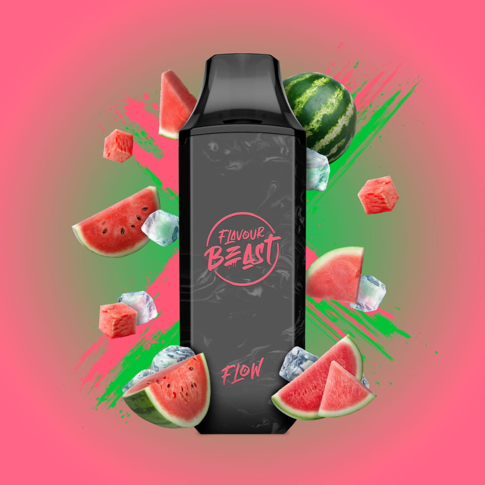 Flavour Beast Weekend Watermelon Flow Iced 10mL 5000 Puffs 20mg