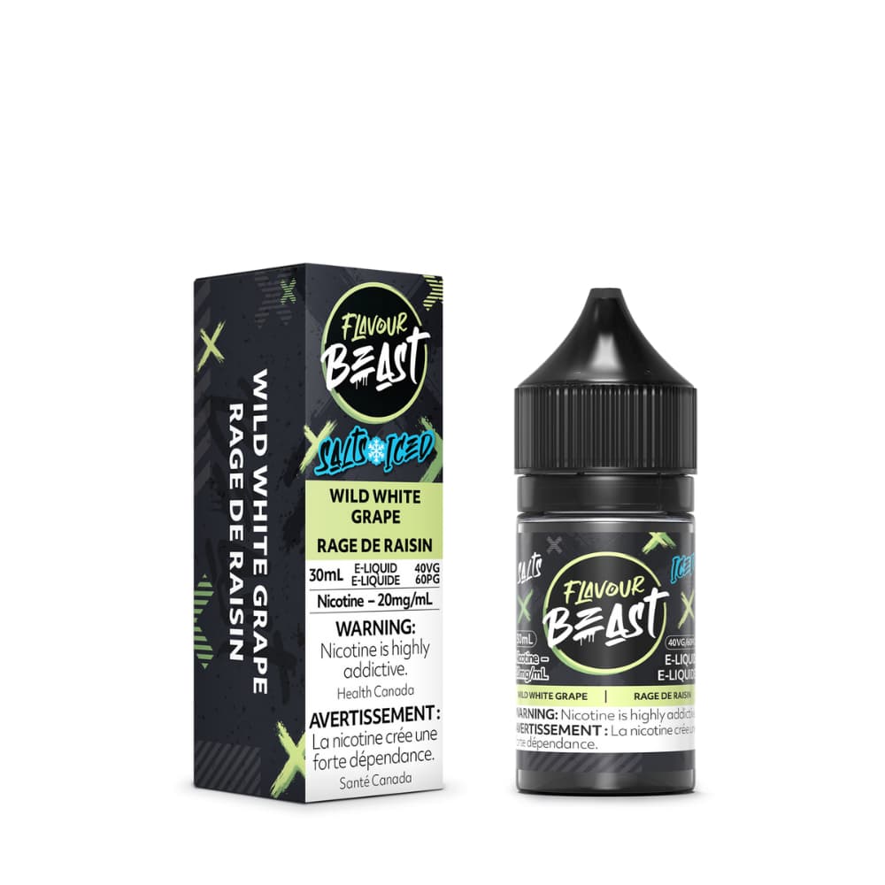 Flavour Beast Salts Iced Wild White Grape 30mL 20 mg