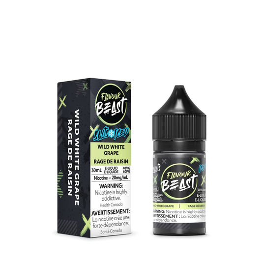 Flavour Beast Salts Iced Wild White Grape 30mL 20 mg