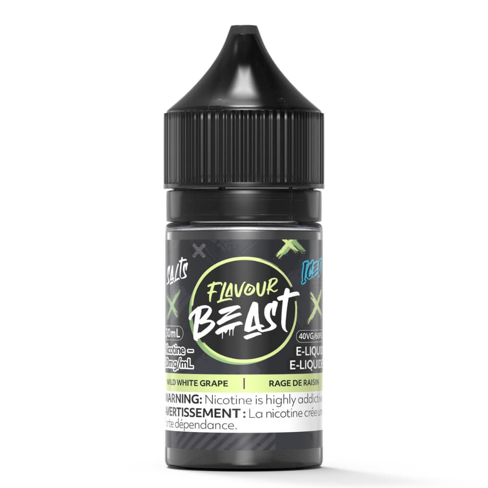 Flavour Beast Salts Iced Wild White Grape 30mL 20 mg