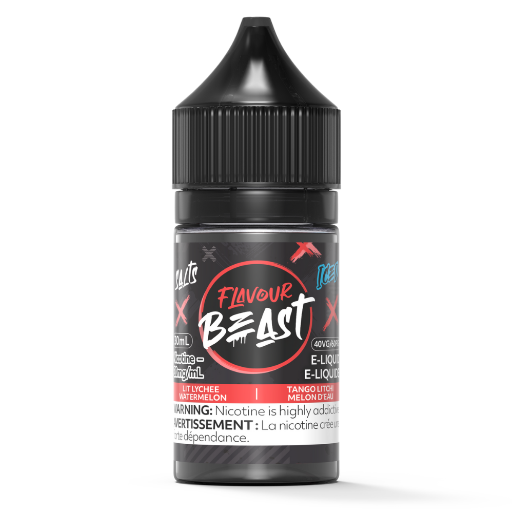 Flavour Beast Salts Lit Lychee Watermelon Iced 30 mL 20 mg