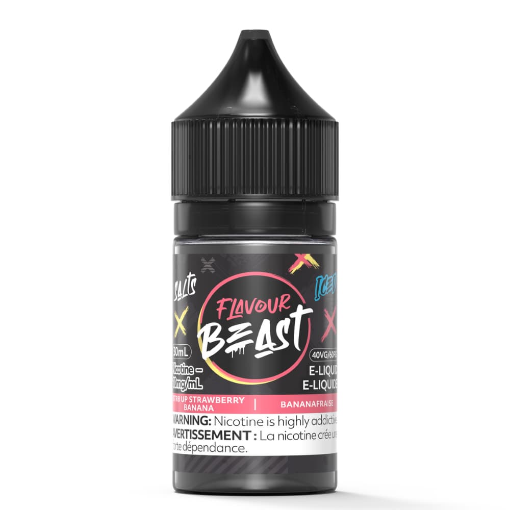 Flavour Beast Salts Str8 Up Strawberry Banana 30 mL 20 mg