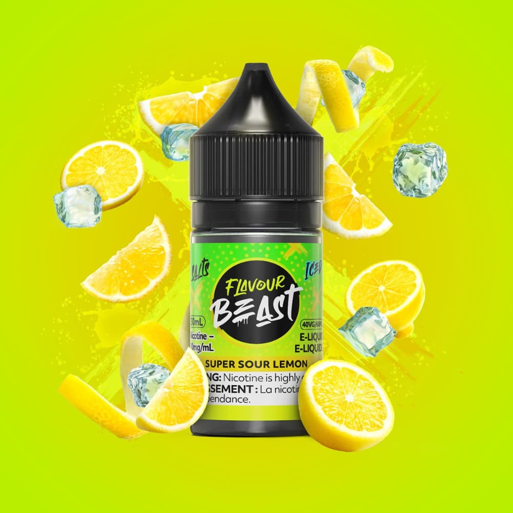 Flavour Beast Salts Super Sour Lemon Iced 30 mL 20 mg