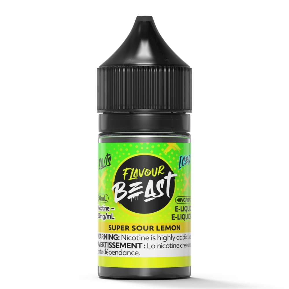 Flavour Beast Salts Super Sour Lemon Iced 30 mL 20 mg