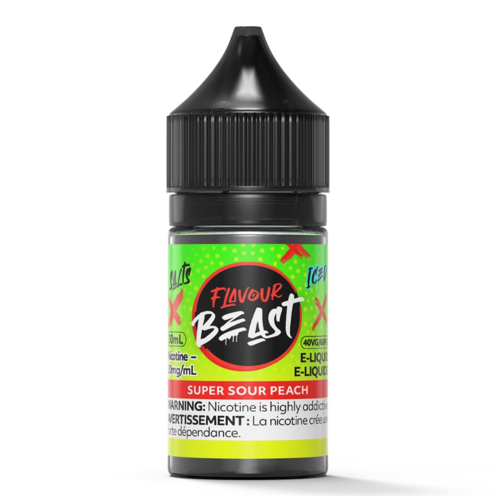 Flavour Beast Salts Super Sour Peach Iced 30 mL 20 mg