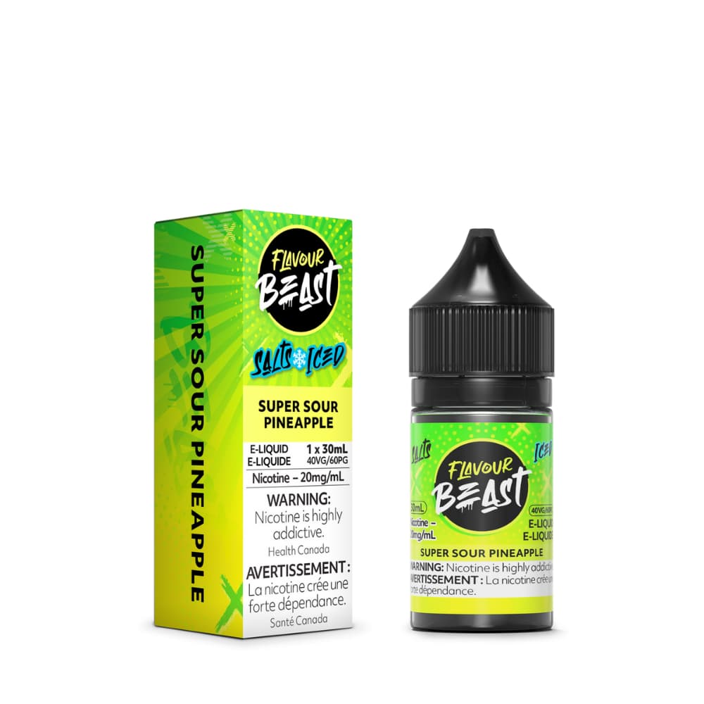 Flavour Beast Salts Super Sour Pineapple Iced 30 mL 20 mg