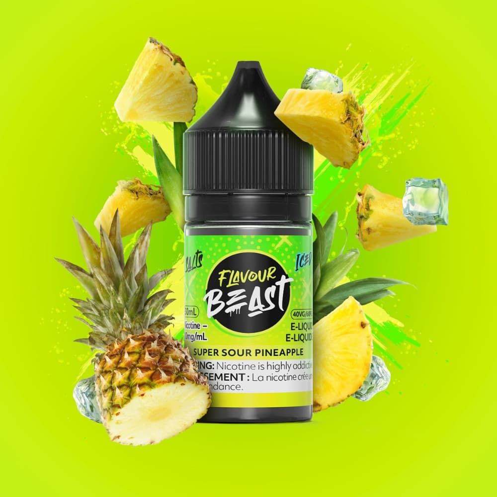 Flavour Beast Salts Super Sour Pineapple Iced 30 mL 20 mg