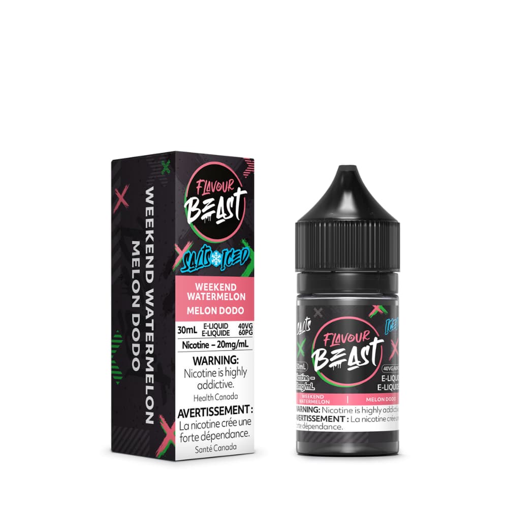 Flavour Beast Salts Weekend Watermelon Iced 30 mL 20 mg