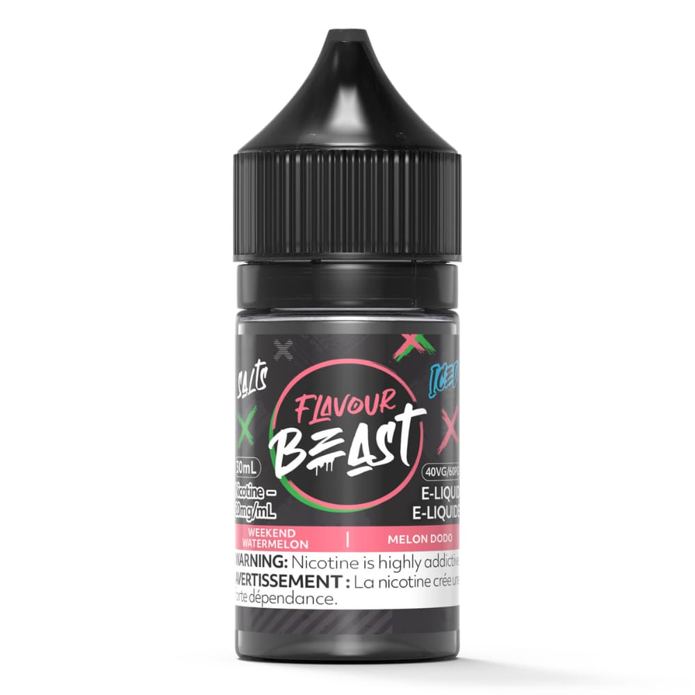 Flavour Beast Salts Weekend Watermelon Iced 30 mL 20 mg