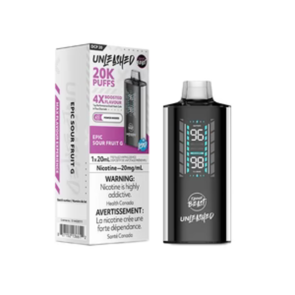 Flavour Beast - Unleashed Disposable Vape - 20k Puffs - 20mg - 20ml