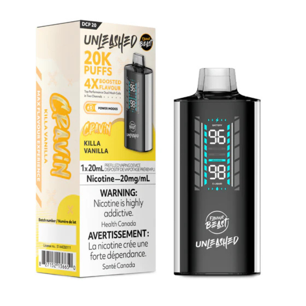 Flavour Beast - Unleashed Disposable Vape - 20k Puffs - 20mg - 20ml