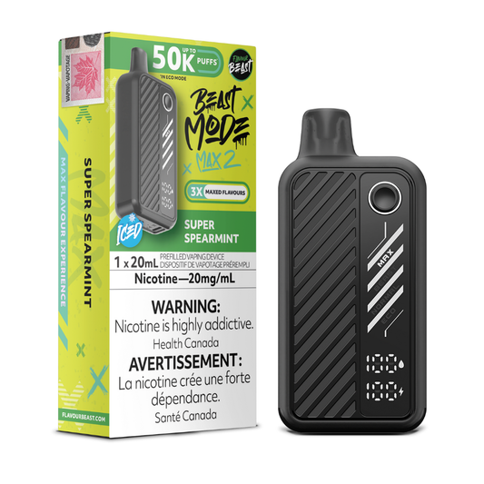 Flavour Beast Mode Max 2 - Super Spearmint