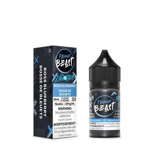 Flavour Beast Salts Iced Boss Blueberry 30mL 20 mg