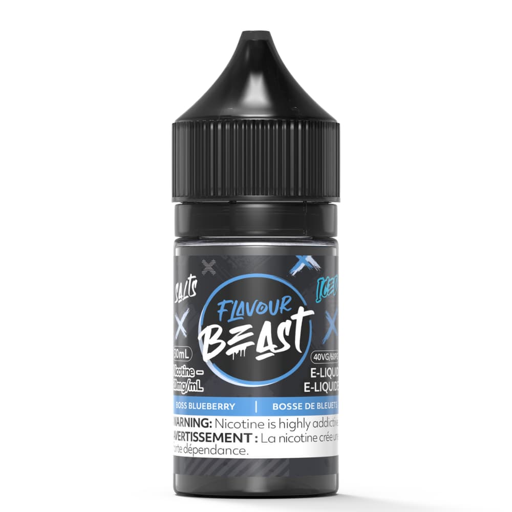 Flavour Beast Salts Iced Boss Blueberry 30mL 20 mg