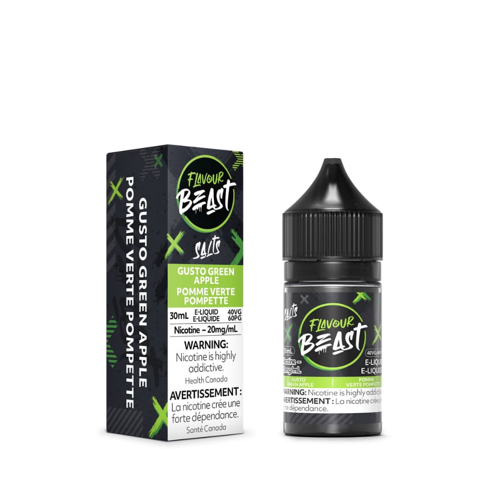 Flavour Beast Salts Gusto Green Apple 30mL 20 mg