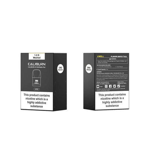UWELL Caliburn G3 Pods Meshed 1.2Ω (4 Pack)