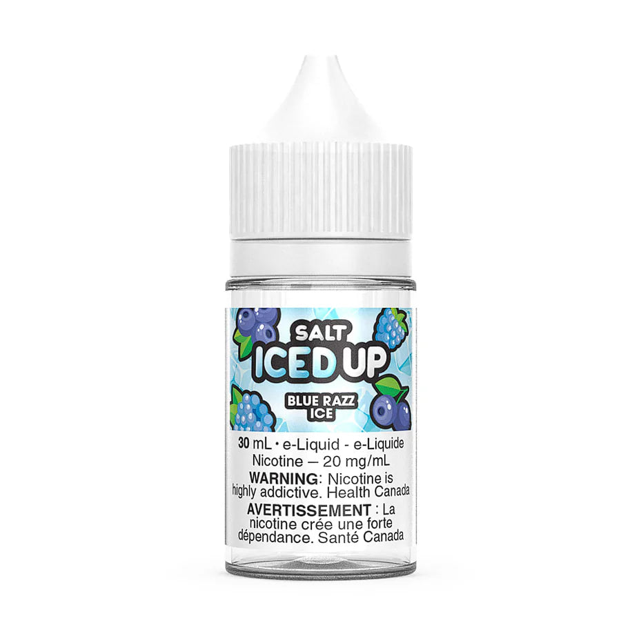 Iced Up Blue Razz Ice E-Liquid 30mL 20 mg