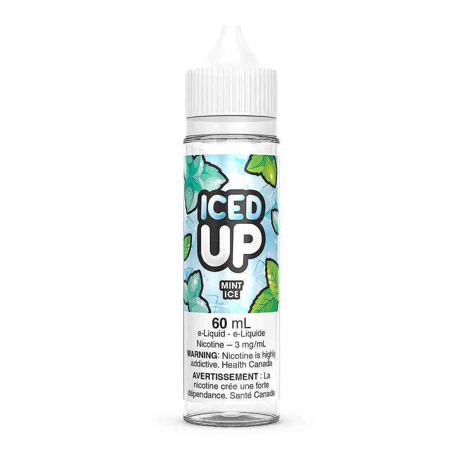 Iced Up Mint Ice E-Liquid 60mL Nic Free