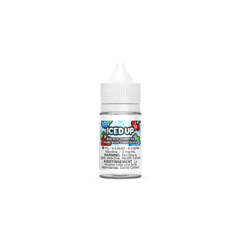 Iced Up Blue Razz Cherry Ice E-Liquid 30mL 12mg