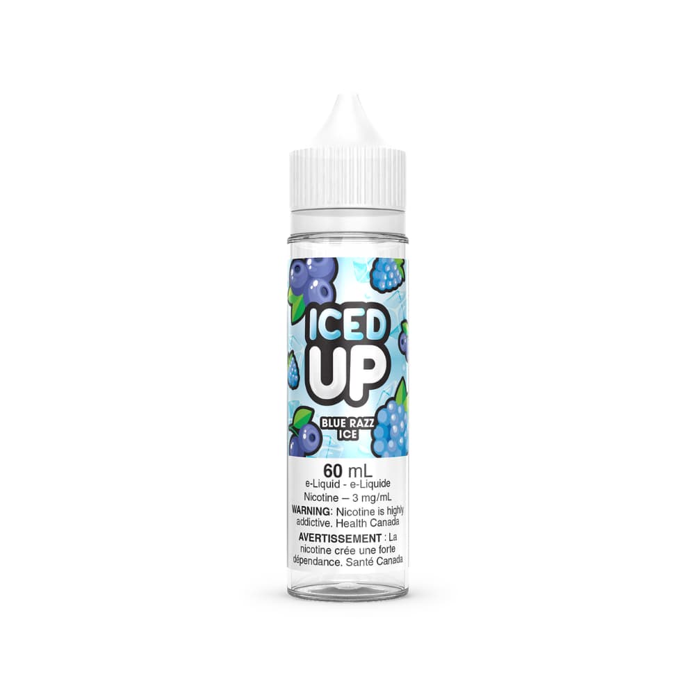 Iced Up Blue Razz Ice E-Liquid 60mL 3mg