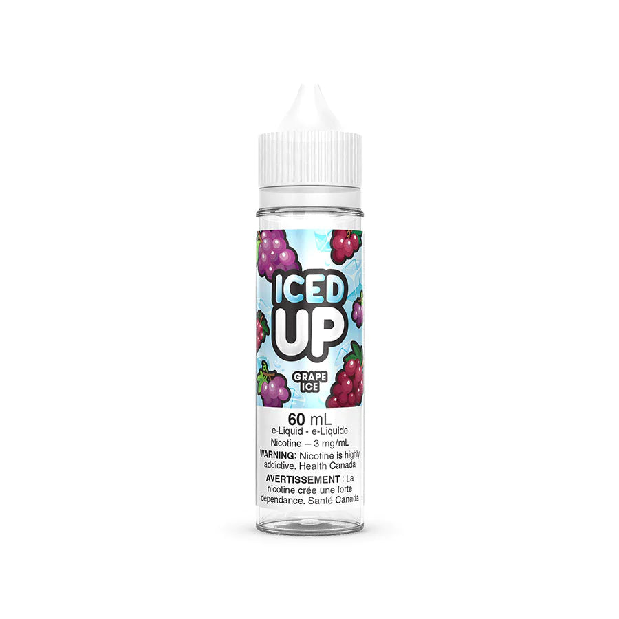 Iced Up White Grape Ice E-Liquid 60mL 3mg