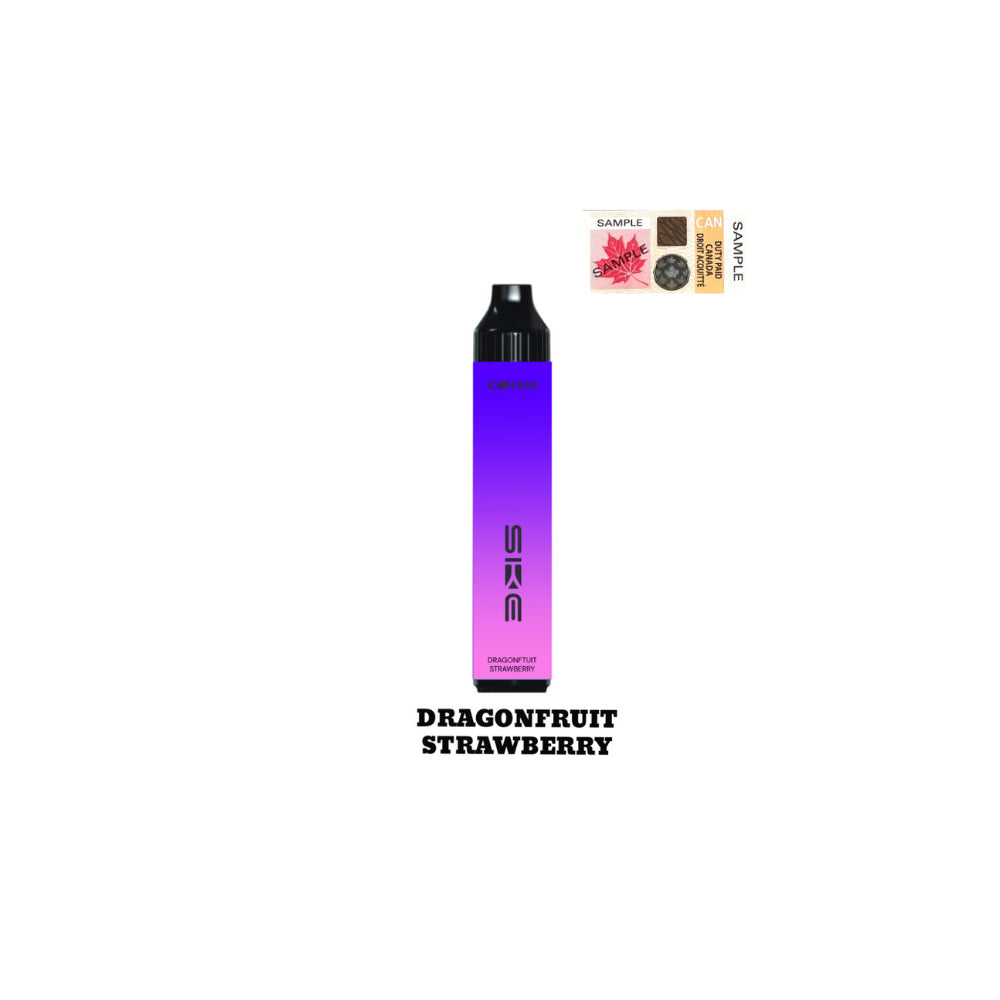 Icon Bar Hybrid - Dragonfruit Strawberry Ice 2ml  2000 Puffs 20mg