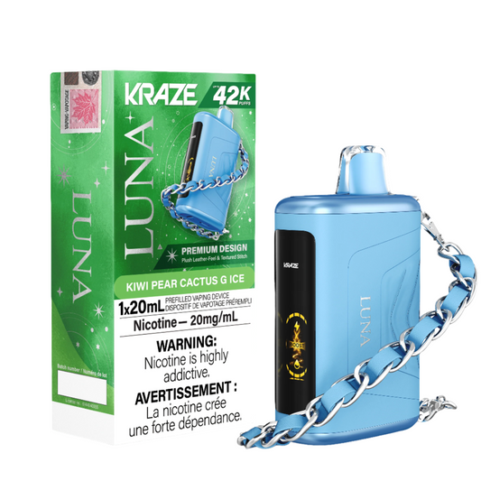 Kraze Luna 42K Puffs – Kiwi Pear Cactus G Ice