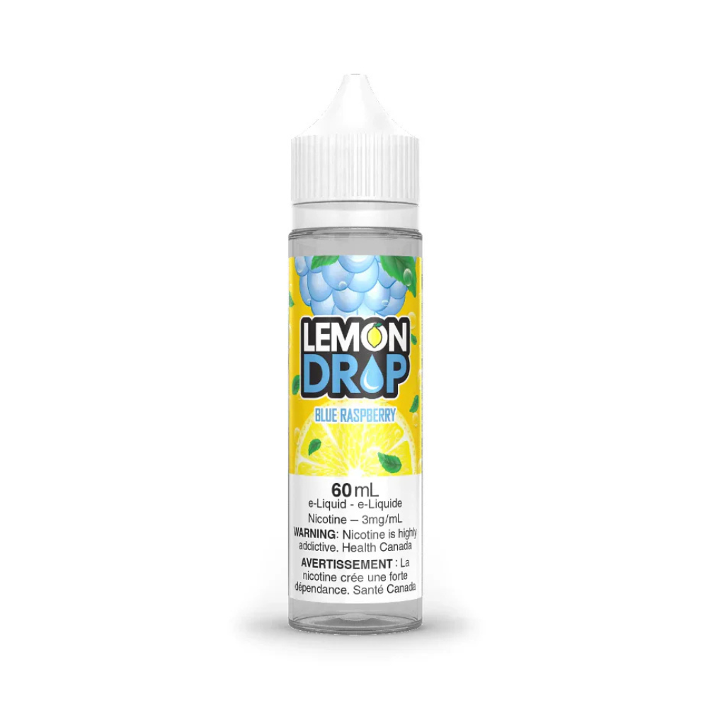 Lemon Drop Salt Nic Blue Raspberry  E-Liquid 60mL 12mg