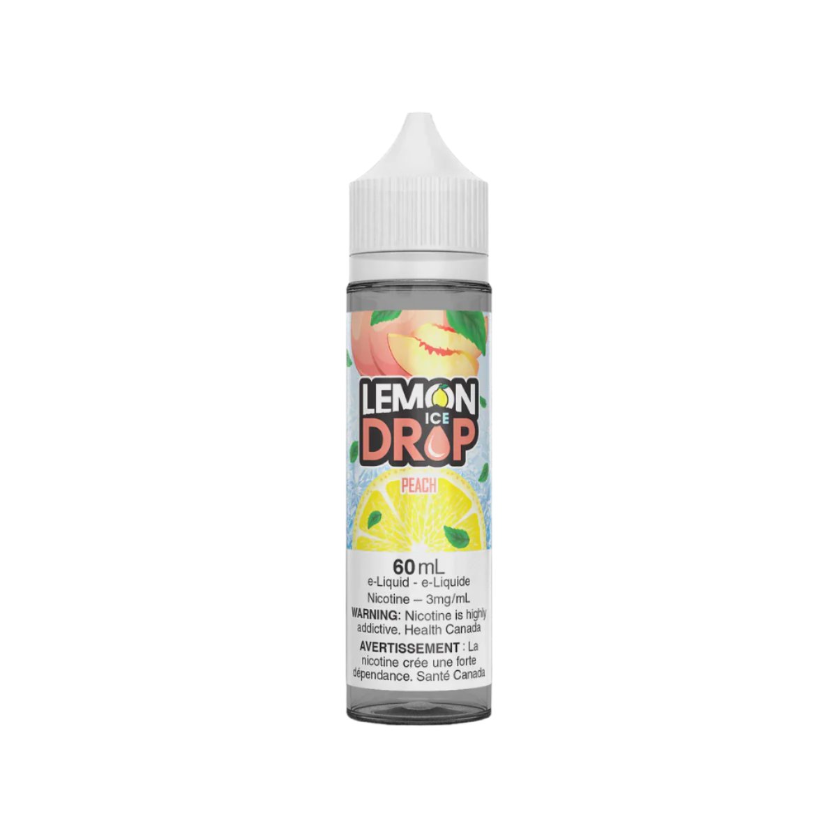 Lemon Drop Ice Peach E-Liquid 60mL 3 mg