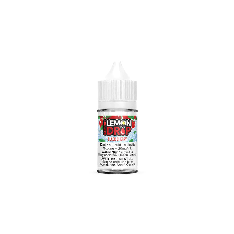 Lemon Drop Ice Salt Nic Black Cherry E-Liquid 30mL 12 mg