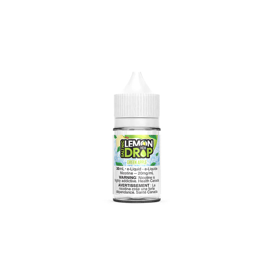 Lemon Drop Ice Salt Nic Green Apple E-Liquid 30mL 12 mg