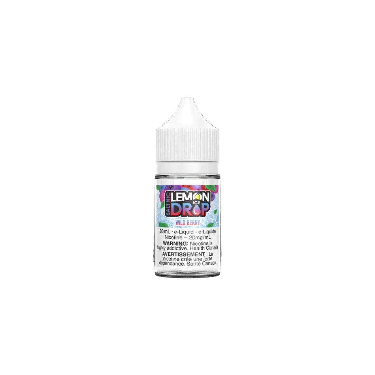 Lemon Drop Ice Salt Nic Wild Berry E-Liquid 30mL 12 mg