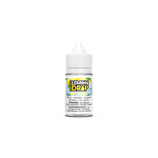 Lemon Drop Ice Vape Juice Salt 30mL - Double Lemon