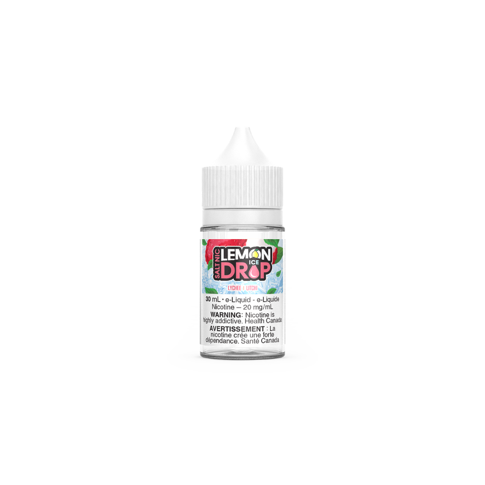 Lemon Drop Ice Vape Juice Salt 30mL - Lychee