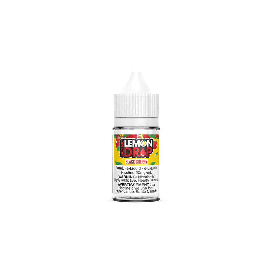 Lemon Drop Salt Black Cherry E-Liquid 30mL 20 mg