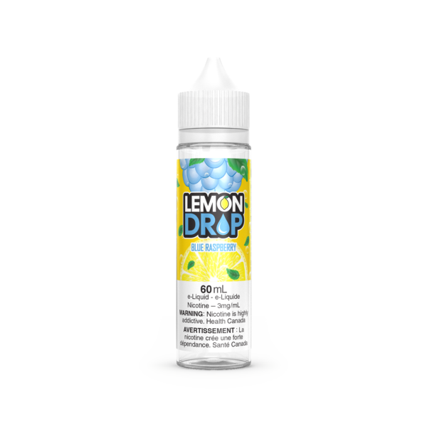 Lemon Drop Salt Nic Blue Raspberry E-Liquid 60mL 20 mg